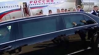 Putin Arrives In Tehran For Trilateral Summit [upl. by Seamus]