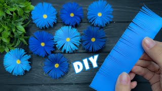 How to make EASY Paper Flowers DIY Paper Craft Ideas Tutorial [upl. by Melmon]