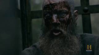 Vikings 4x15 Ragnar Lodbroks DEATH SCENE PIT OF SNAKE [upl. by Maloy]