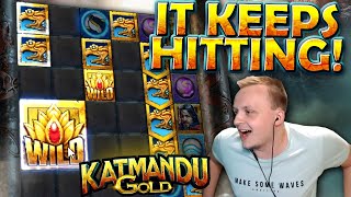 SUPER Big Win on Katmandu Gold New Slot [upl. by Silvester]