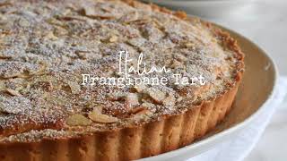 Torta Cappuccina Modenese  Italian Frangipane and Cherry Tart [upl. by Husha]