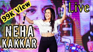 NEHA KAKKAR Live Performance  Neha Kakkar Live Concert  Dubai Global Village 2023 [upl. by Ardnuek]