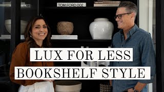 STYLE YOUR BOOKSHELVES LIKE A PRO DESIGNER TIPS amp TRICKS [upl. by Yobybab]