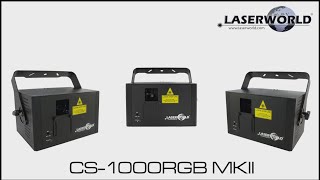 Laserworld CS1000RGB MKII show laser light  Laserworld [upl. by Portugal]