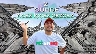 Roma’dan Sonra Gezmesi En Keyifli Şehir  Milano  İtalya Vlog [upl. by Annauj]