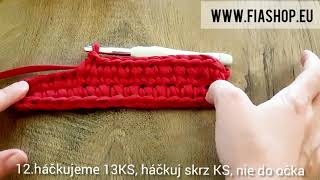 Hačkované dno tašky crocheted bottom [upl. by Enorel]