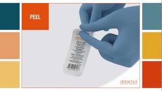 Detachol® Adhesive Remover Vial Application Video [upl. by Tatman]