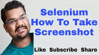 How To Take Screenshot in Selenium Webdriver using Java  Selenium Screenshot Java [upl. by Eical]