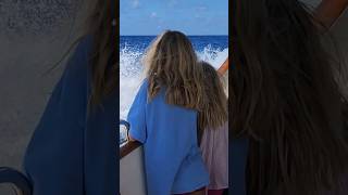 Gulf Stream Crossing 🇧🇸🇺🇸🌴🍻calmsea boatlife alternativelifestyle homeschooling bahamas island [upl. by Charlene]