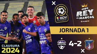 Copa Rey de Marcas  LigaFUTVEBancodeVenezuela  Metropolitanos VS Monagas  Jornada 1  LigaFUTVE [upl. by Pufahl409]