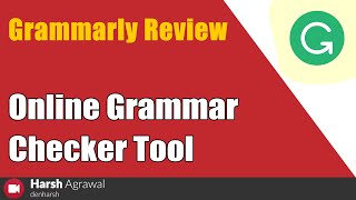 Grammarly Review  Online Grammar Checker app Is Grammarly worth it [upl. by Meletius]