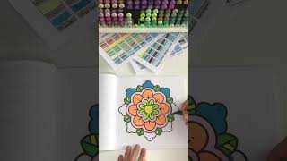 Relax amp Color ✨ Coco Wyo Mandala from Comfy Patterns 🎨 CocoWyo AdultColoring ColoringBookPages [upl. by Biel]