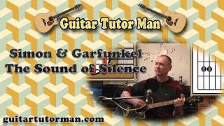 The Sound Of Silence  Simon amp Garfunkel  Acoustic Guitar Lesson [upl. by Madid323]