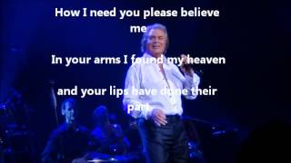 Engelbert Humperdinck  IL Mondo with lyrics [upl. by Einahpit648]