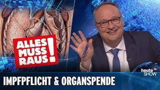 Der Staat will uns zwangsimpfen und alle Organe wegnehmen  heuteshow vom 05042019 [upl. by Ybbed]