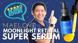 Dr Sugai Reviews Maelove Moonlight Retinal Super Serum back in stock [upl. by Hubing720]