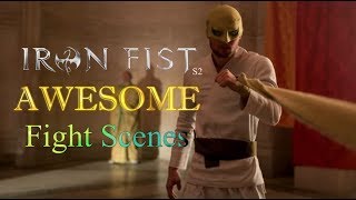 Iron Fist Awesome fight scenes  Season 2 [upl. by Cummine]