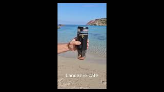 Handpresso E Presso on the beach [upl. by Ennaharas]