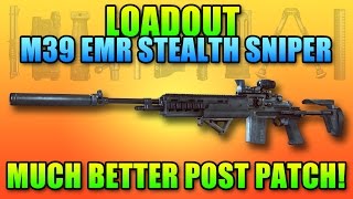 BF4 Loadout M39 EMR Silent Sniper  Battlefield 4 DMR [upl. by Waylin]