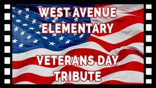 Waco ISD West Avenue Elementary Veterans Day Program [upl. by Willow]