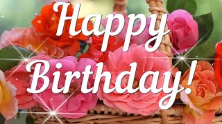 Best Wishes for a Happy Birthday  Happy Birthday Wishes message [upl. by Inafit]