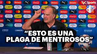 BIELSA EN LLAMAS 🔥 EL DT DE URUGUAY EXPLOTÓ EN CONTRA DE LA CONMEBOL Y DEFENDIÓ A SUS JUGADORES [upl. by Alfred]