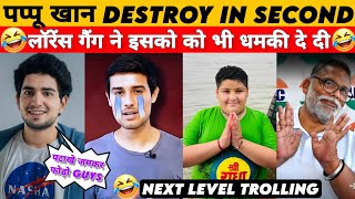 पप्पू खान DESTROY IN SECOND  samaya Raina Thug life 🗿🗿  Funny political Roast amp memes [upl. by Edmondo]