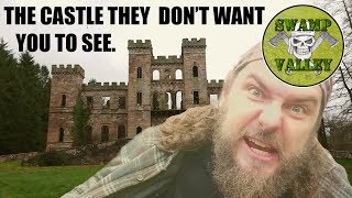 Exploring Loudoun Castle and Abandoned Theme Park  Bushcraft [upl. by Dupin]