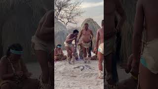 Khoisan Dance in the Central Kalahari Game Reserve [upl. by Eadahc]