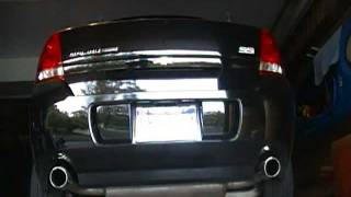 2007 Malibu Maxx SS Exhaust Sound Stock Exhaust Slightly Modified [upl. by Emmett]