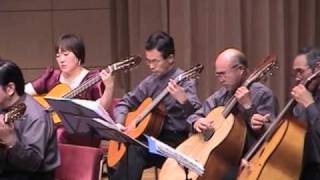 Espana Cani エスパニア・カーニ・・ classical guitar Ensemble quot Harmonicsquot [upl. by Fahland]