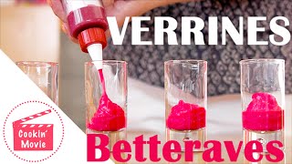 Verrines mousse de betteraves bacon et tartare ► APÉRO [upl. by Kellby]