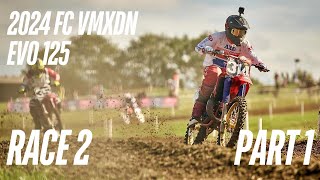 Farleigh Castle VMXdN 2024 EVO 125 Race 2 GOPRO 360 [upl. by Penthea]