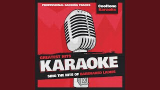 Pinch Me Originally Performed by Barenaked Ladies Karaoke Version [upl. by Ardelia530]