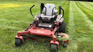 THE BEST MOWER ON THE MARKET I love my Exmark Lazer Z [upl. by Ednargel]