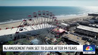 NJ amusement park set to close after 94 years  NBC New York [upl. by Delly731]