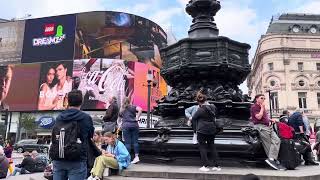 Piccadilly Circus  Central London UK [upl. by Collette]