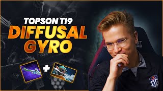 Topson Explains The Famous Diffusal Gyrocopter at TI9 Grand Finals [upl. by Ilehs949]