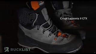 Crispi Lapponia II GTX review [upl. by Letnuahc]