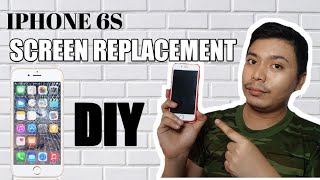 Iphone 6s Screen Replacement Tagalog Tutorial  VLOG53 [upl. by Frida12]