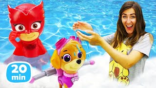 ¡A jugar en la piscina La Guardería Infantil de Ana Juguetes para niños [upl. by Etka]