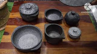 Soapstone cookware collectionkalchatti collections at affordable price In tamilTraditionalcookware [upl. by Yliah850]