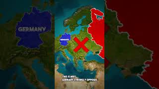 Why are Germany and Russia Fighting？ russia shorts germany map [upl. by Raseta]