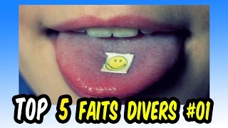 TOP 5  Faits Divers Insolites  1 [upl. by Dey]