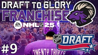 NHL 25 Draft to Glory Franchise mode 9 “GET YOUR GOATSquot [upl. by Scherle]