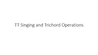 4F Week 72  Tritone Singing and Trichord Operations [upl. by Dario]