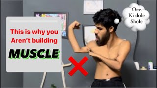 Muscle building mistakes  Beginners guide to build muscle  S Thenics [upl. by Leis]