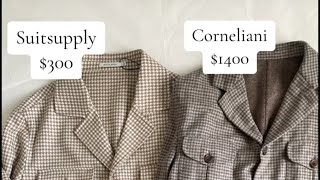 Suitsupply vs Corneliani review [upl. by Phyllida]