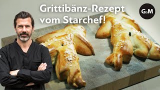 Rezept Grittibänz von Andreas Caminada  GaultMillau Schweiz [upl. by Akinyt]