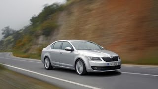 New Skoda Octavia III 2013  Nowa Skoda Octavia 3  Neue Skoda Octavia III 2013 Driving [upl. by Imuyam435]